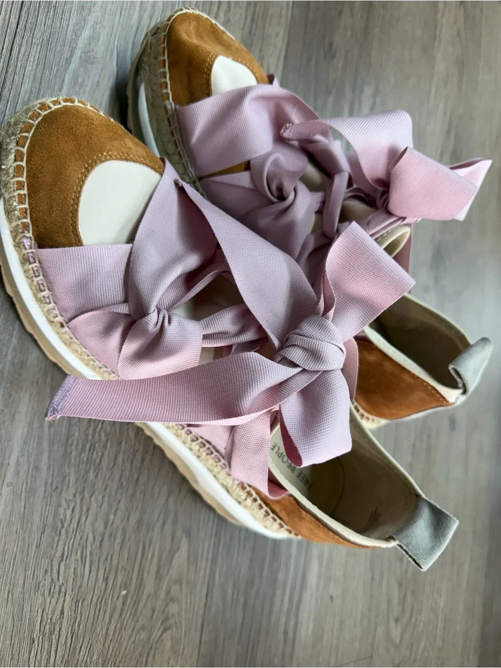 Free People Chapman Espadrille Sneakers Sz 41 (US 10)